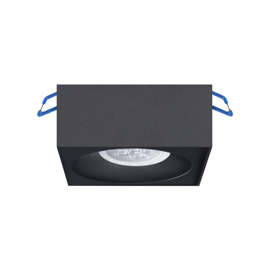 Встроенный точечный светильник BALI 1xGU5,3/MR16/25W/12V квадратный черный