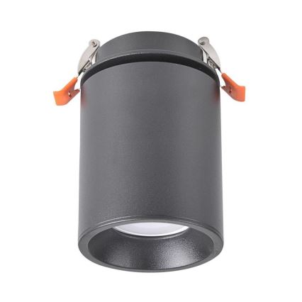 Встроенный точечный светильник HARON 1xGU10/10W/230V черный