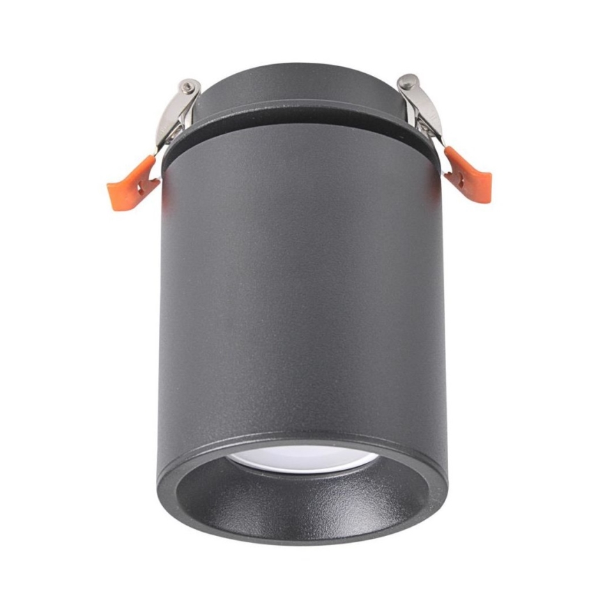 Встроенный точечный светильник HARON 1xGU10/10W/230V черный