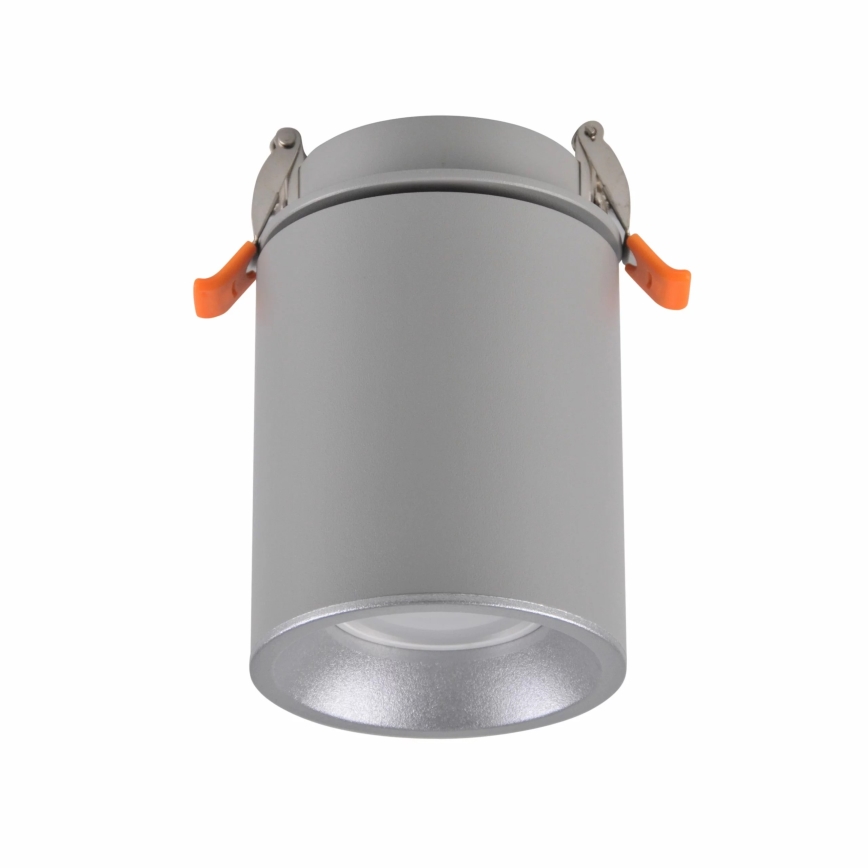 Встроенный точечный светильник HARON 1xGU10/10W/230V серый