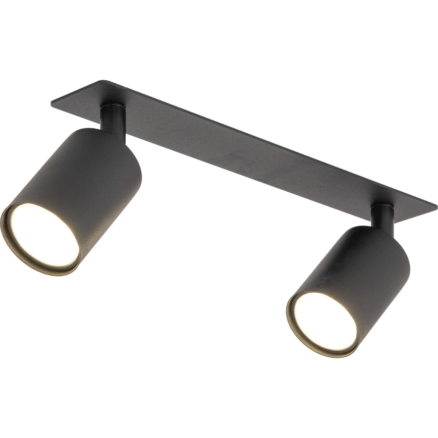 Встроенный точечный светильник NEX 2xGU10/10W/230V черный