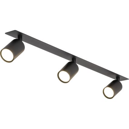 Встроенный точечный светильник NEX 3xGU10/10W/230V черный