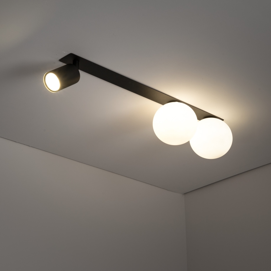 Встроенный точечный светильник VOX 2xG9/8W/230V + 1xGU10/10W черный