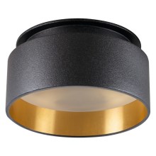 Встроенный точечный светильник GOVIK 10W черный/золотистый