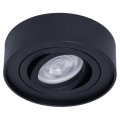Встроенный точечный светильник NUSA 1xGU5,3-MR16/50W/12V круглый черный