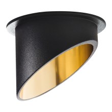 Встроенный точечный светильник SPAG 35W черный/золотистый