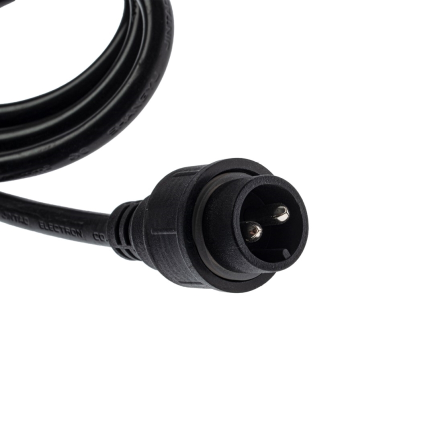 Вулична декоративна гірлянда ГІРЛЯНДА 10xE27/15W/230V 10м IP44