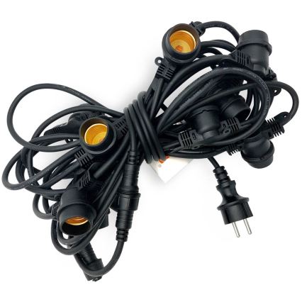 Вулична декоративна гірлянда MIMOSA 10xE27/1,3W/230V IP44 10 м