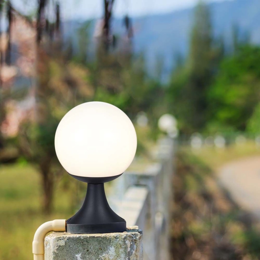 Вулична лампа 1xE27/60W/230V IP44 33 см чорний