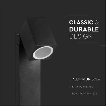 Вулична лампа 1xGU10/35W/230V IP44