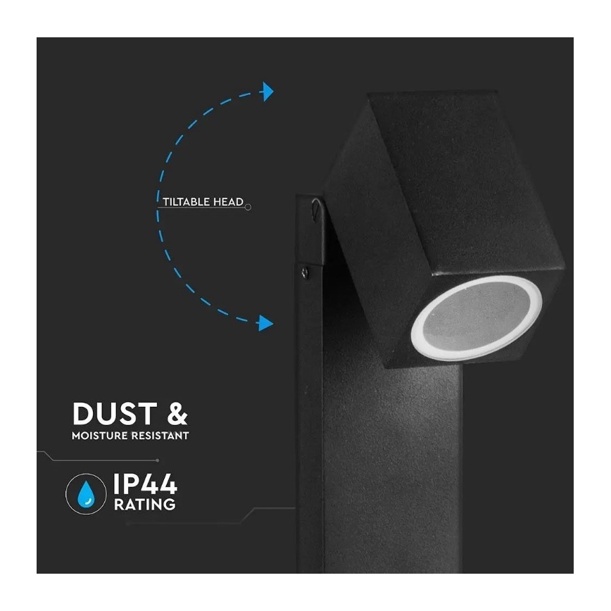 Вулична лампа 1xGU10/35W/230V IP44