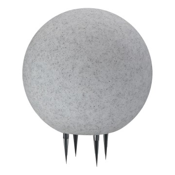 Вулична лампа ARGENTO 1xE27/15W/230V діаметр 30 см IP65 сірий