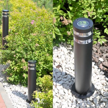 Вулична лампа RINO 1xE27/12W/230V IP54 44 см чорний