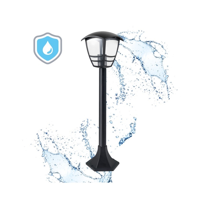 Вулична лампа TEVIO 1xE27/60W/230V IP54 97 cm чорний