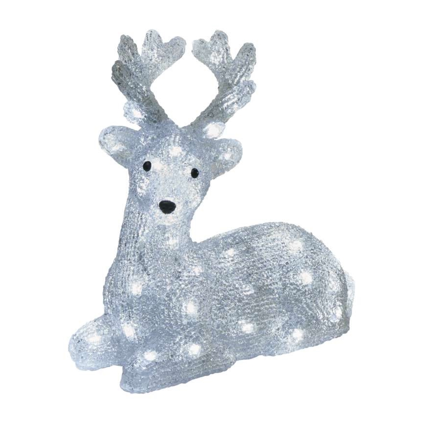 Вулична різдвяна LED декорація 40xLED/2,1W/230V IP44 олень