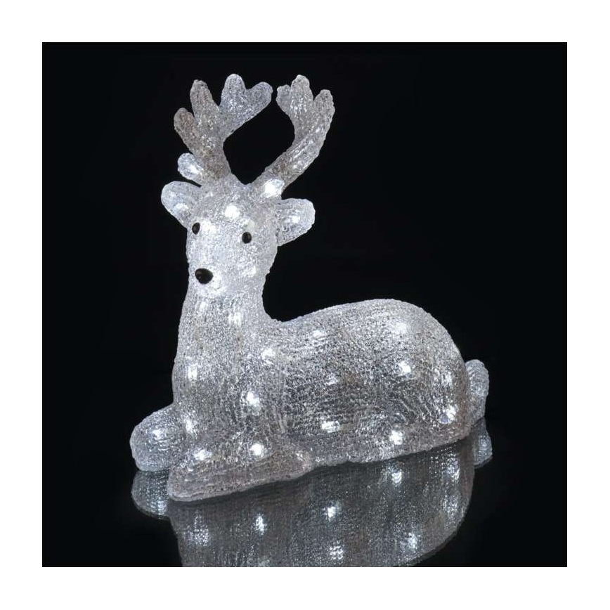 Вулична різдвяна LED декорація 40xLED/2,1W/230V IP44 олень