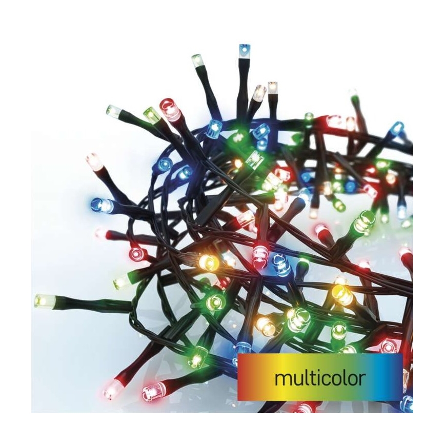 Вулична різдвяна LED гірлянда 300xLED/11м IP44 кольорова