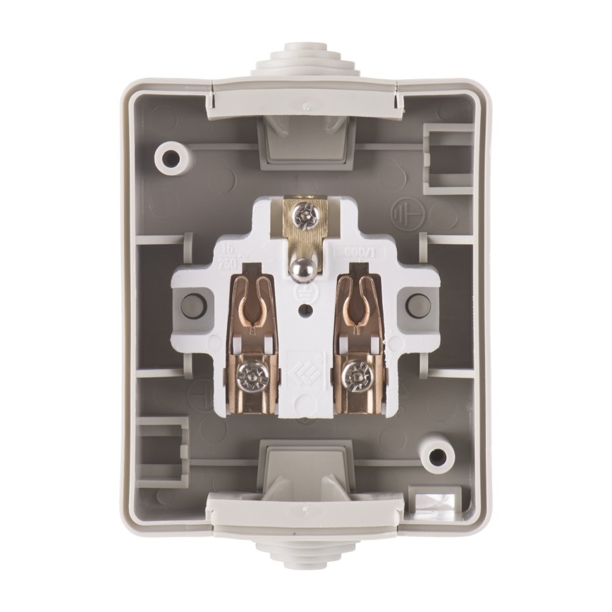 Вулична розетка FRENCH 250V/16A IP54