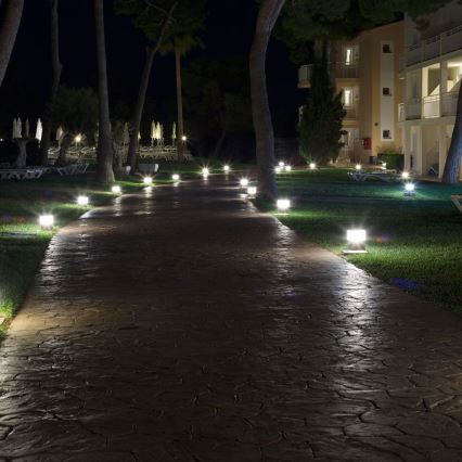 Вулична світлодіодна лампа LED/10W/230V 25см 6400K IP65 білий