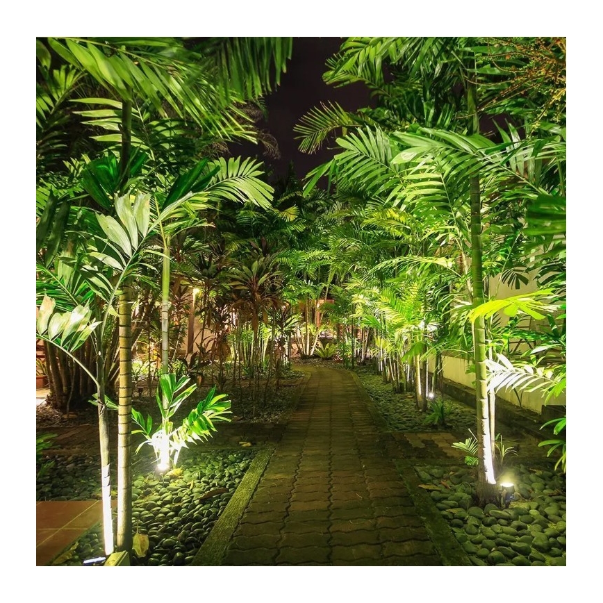 Вулична світлодіодна лампа LED/12W/230V 3000K чорний IP65