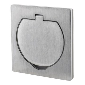 Вулична вбудована підлогова розетка IP55