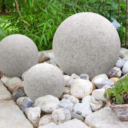 Вуличний декоративний світильник GARDEN BALL 1xE27/40W/230V IP65 діаметр 25 см