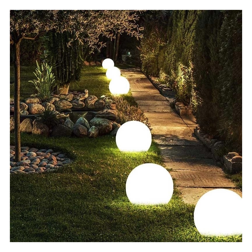 Вуличний декоративний світильник GARDEN BALL 1xE27/40W/230V IP65 діаметр 25 см