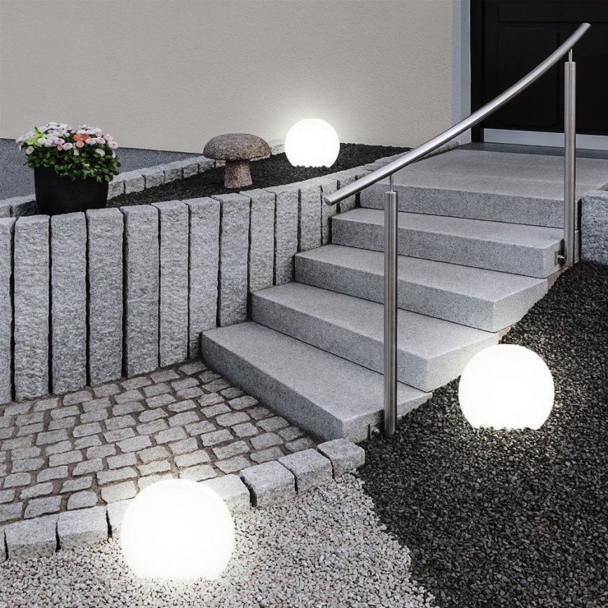 Вуличний декоративний світильник GARDEN BALL 1xE27/40W/230V IP65 діаметр 38 см
