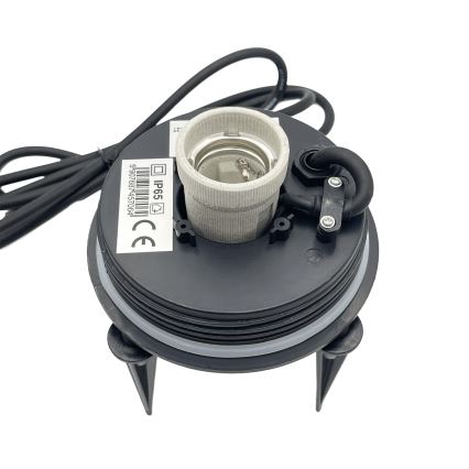 Вуличний декоративний світильник LUMISTONE, 1xE27/15W/230V, IP65, діаметр 28 см