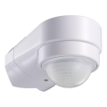 Вуличний інфрачервоний датчик руху 240° 600W/230V IP65 білий