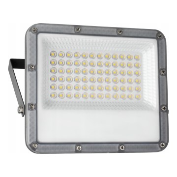 Вуличний LED‑прожектор 50 Вт, 230 В, 4500 К, IP65, сірий