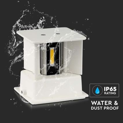 Вуличний настінний LED світильник LED/11W/230V 4000K IP65 білий