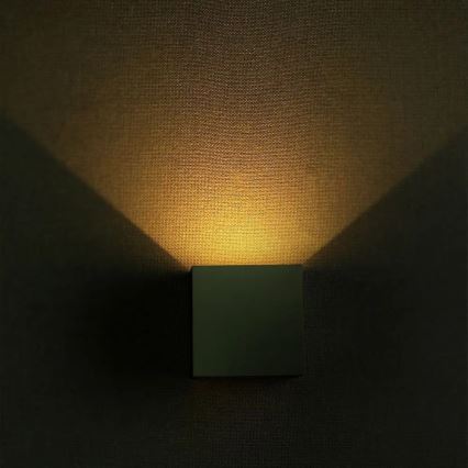 Вуличний настінний LED світильник LED/11W/230V 4000K IP65 сірий