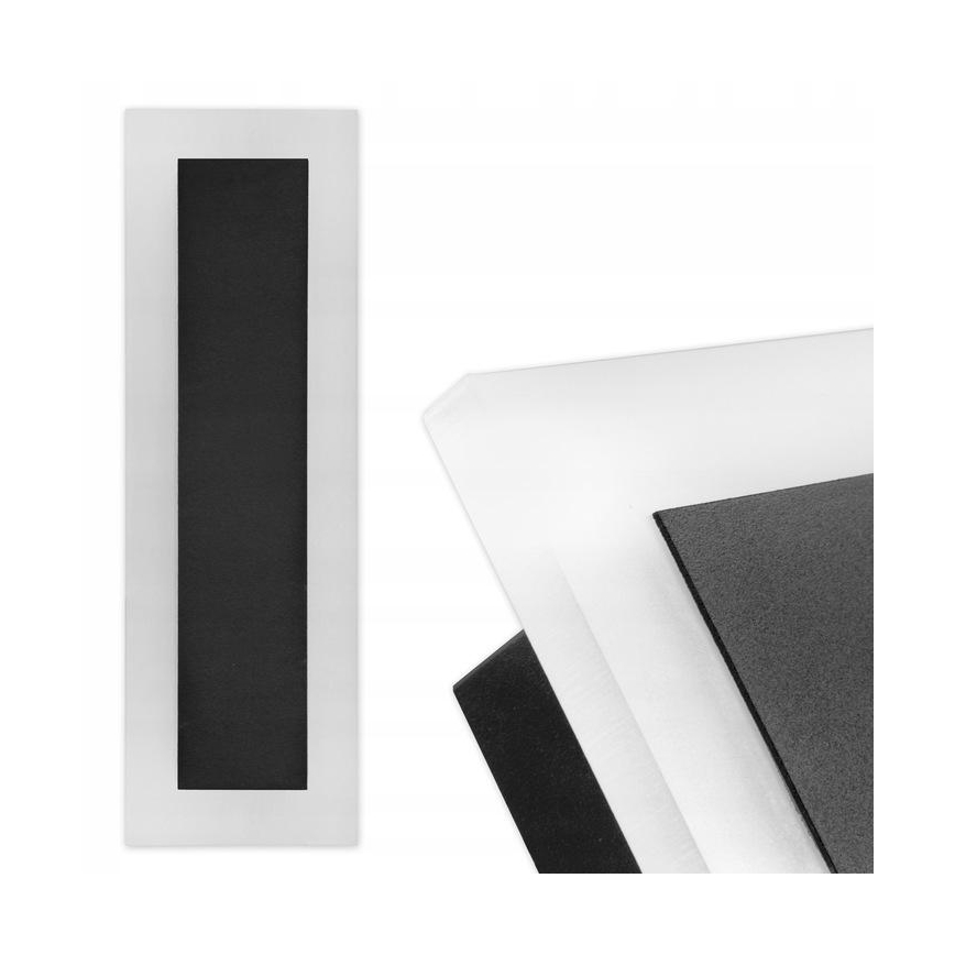 Вуличний настінний LED світильник LED/19W/230V IP54 чорний