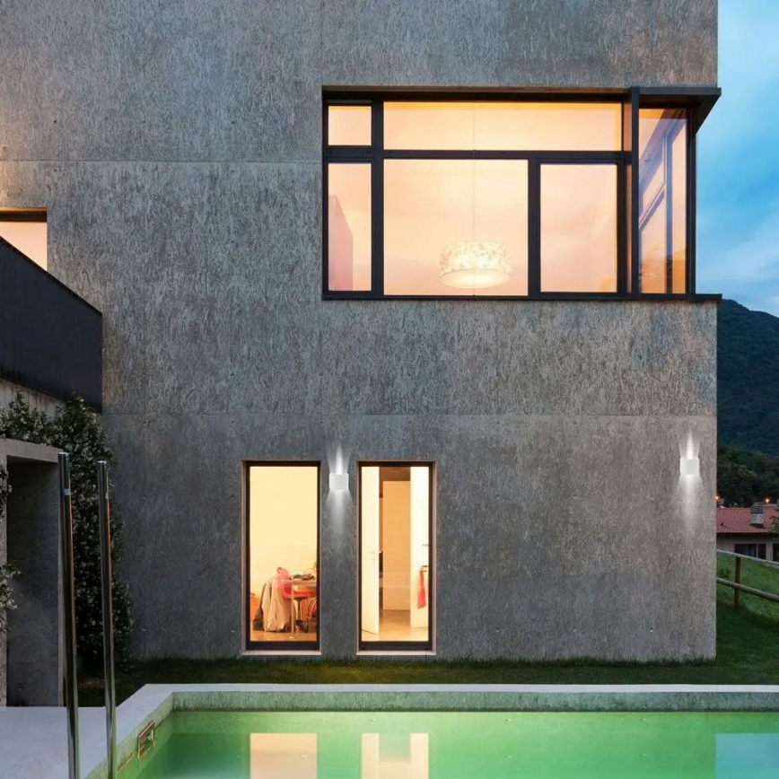 Вуличний настінний LED світильник LED/6W/230V 3000K IP65 білий