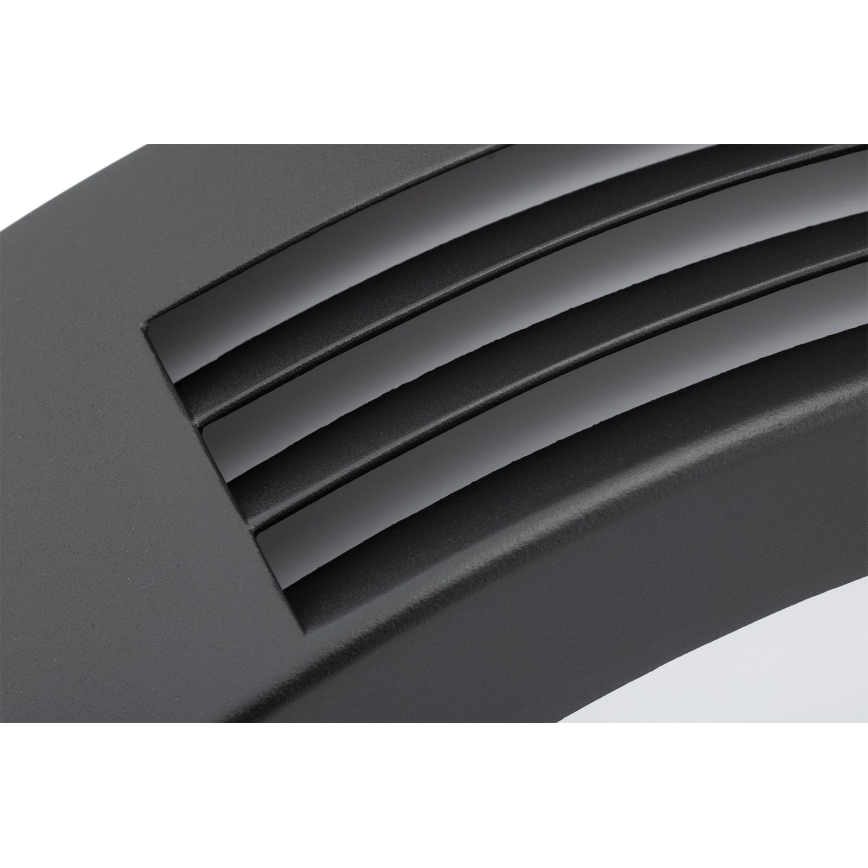 Вуличний настінний світильник 1xE27/14W/230V IP54 чорний