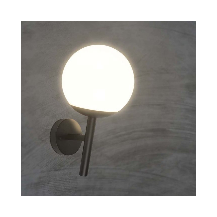 Вуличний настінний світильник 1xE27/60W/230V IP44 чорний