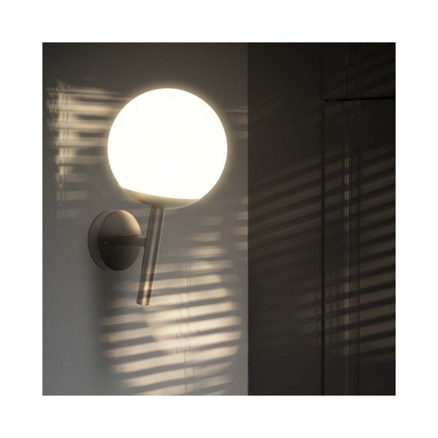 Вуличний настінний світильник 1xE27/60W/230V IP44 чорний