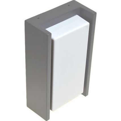 Вуличний настінний світильник ARAGO 1xE27/60W/230V IP54 сірий