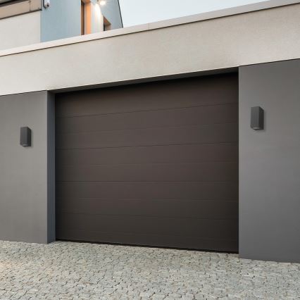 Вуличний настінний світильник BOKA 2xGU10/60W/230V IP44 чорна