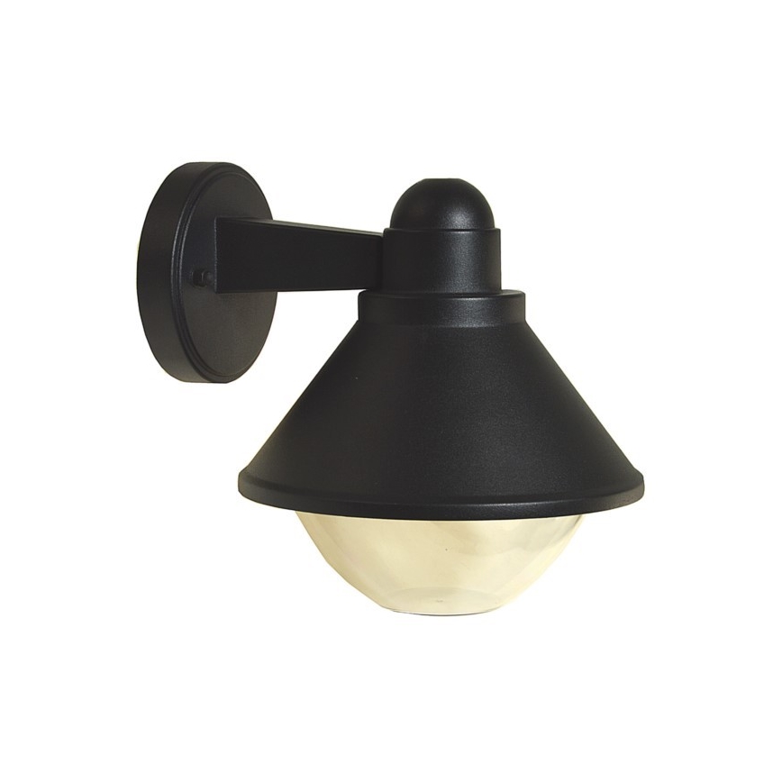 Вуличний настінний світильник ELGIN 1xE27/60W/230V IP44 чорний