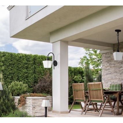 Вуличний настінний світильник GIZA 1xE27/10W/230V IP44