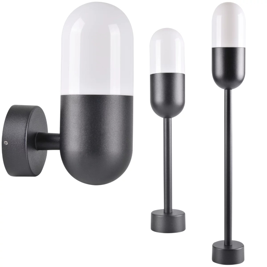 Вуличний настінний світильник HORTEN 1xE27/10W/230V IP44