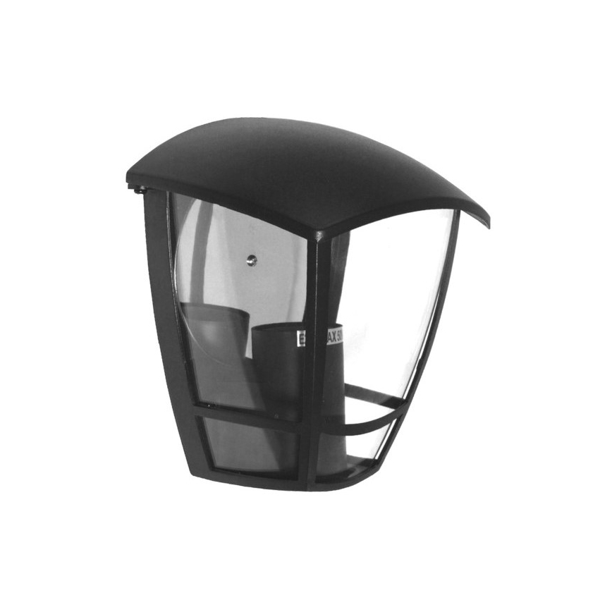 Вуличний настінний світильник JULIA 1xE27/50W/230V IP54 чорний