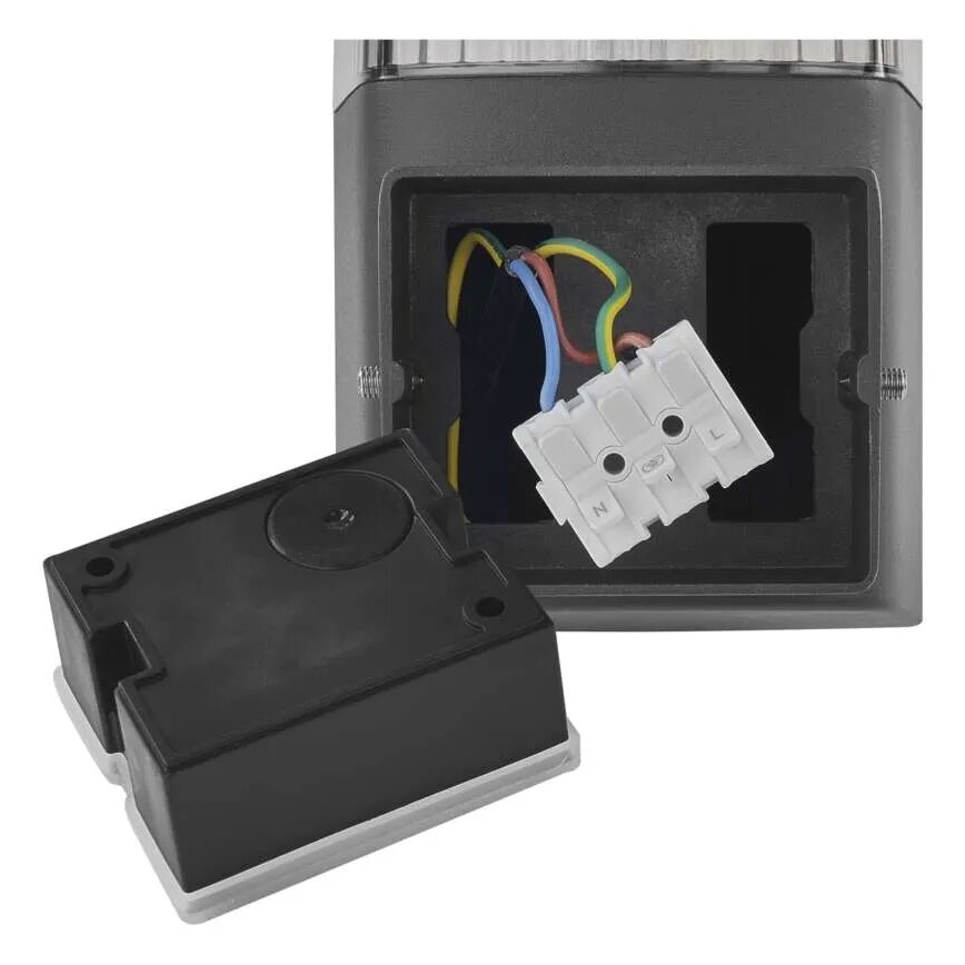 Вуличний настінний світильник LANA 1xE27/25W/230V IP54