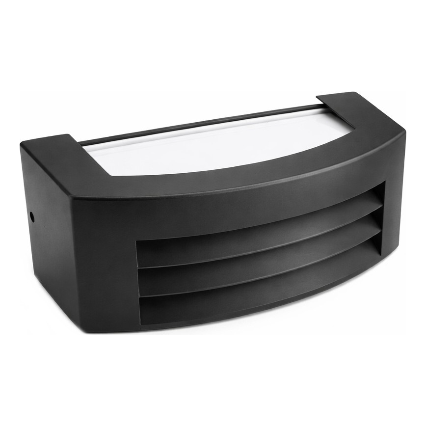 Вуличний настінний світильник OLIANA 1xE27/60W/230V IP54 чорний