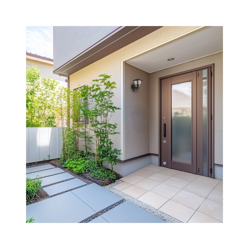 Вуличний настінний світильник з датчиком TEVIO 1xE27/60W/230V IP54 чорний