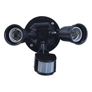 Вуличний настінний світильник з PIR датчиком T272 2xE27/150W IP44