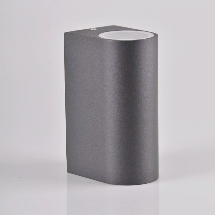 Вуличний настінний точковий світильник BOSTON 2xGU10/10W/230V IP44