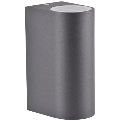 Вуличний настінний точковий світильник BOSTON 2xGU10/10W/230V IP44